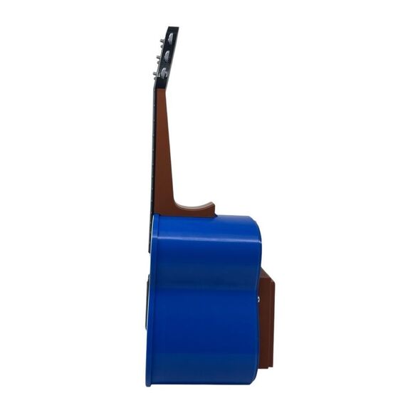 Classical Guitar Birdhouse Bright Blue Brown with Removable Back Unique 3D Print - Picture 9 of 12